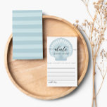 Idées de Nidhht de date de couleur bleue simple Wa<br><div class="desc">Simple Watercolor Blue Shell Date nidht idées feuille de papier. Activité de douche nuptiale. Bleu des bandes de mer sur l'arrière - plan.</div>
