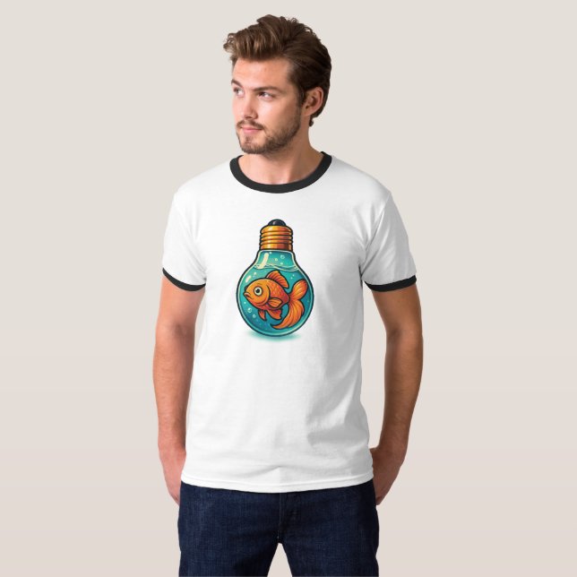 Idées Lumineuses Nager Profond - T-shirt (Devant entier)