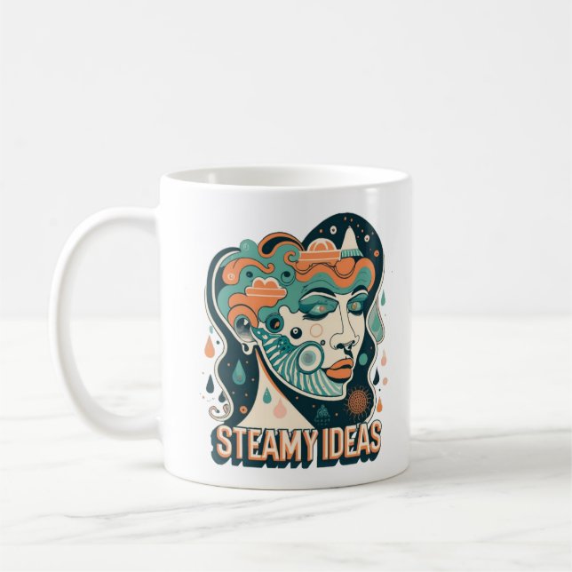 Idées vapeur café Mug & tasse (Gauche)