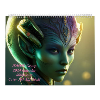 IDHHB Group 14 images 14 Artistes 2024 Calendrier