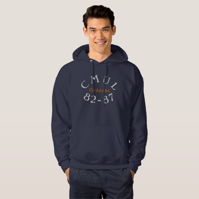 IDI-Araba Sweat - shirt à capuche-Bleue 82-87 du (Devant entier)