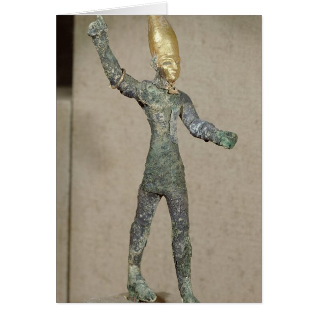 Idole du Baal d'un dieu, d'Ugarit, la Syrie (Devant)