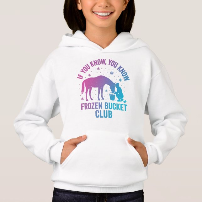If You Know You Know – Frozen Bucket Club Hoodie (Devant)