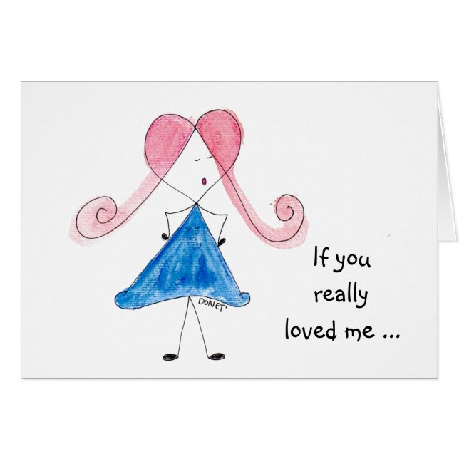 If You Really Loved Me (Devant Horizontal)