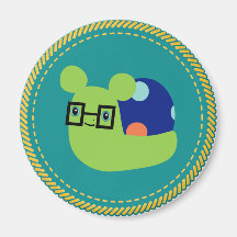 IGGPPCamp Aimant Mascot d'escargot