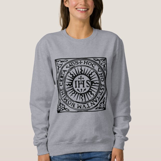 Ignace de Loyola, Sweatshirt de Christogram (Devant)