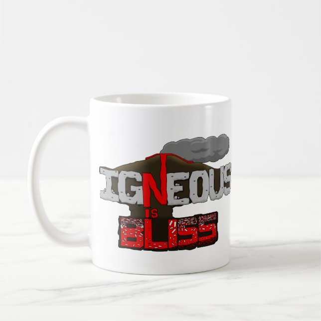 Igneous est Bliss Volcano Mug (Gauche)