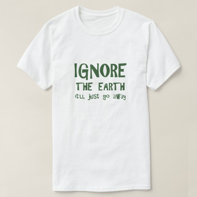 Ignorer La T-shirt Terre (Design devant)