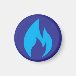 Ignorer le aimant de flamme bleue