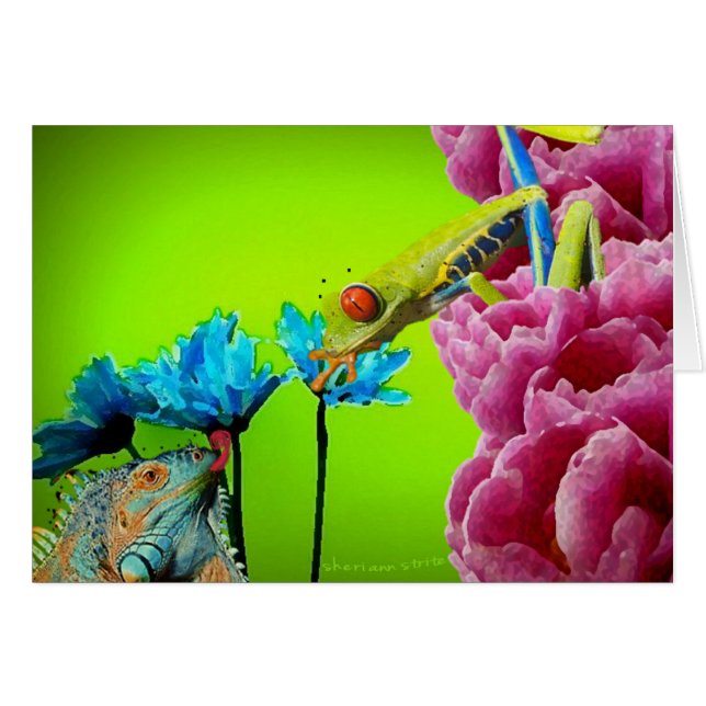 Iguana & Frog (Devant horizontal)