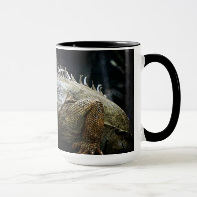 Iguana Lizard Reptile Wildlife Mug (Droite)