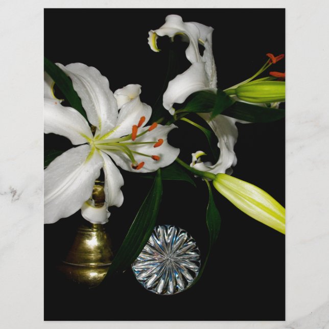 Iirsh Design - Collection de laiton et de fleurs (Devant)