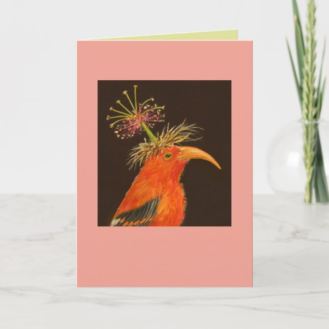 I'iwi avec carte casquette étouffée (Devant)