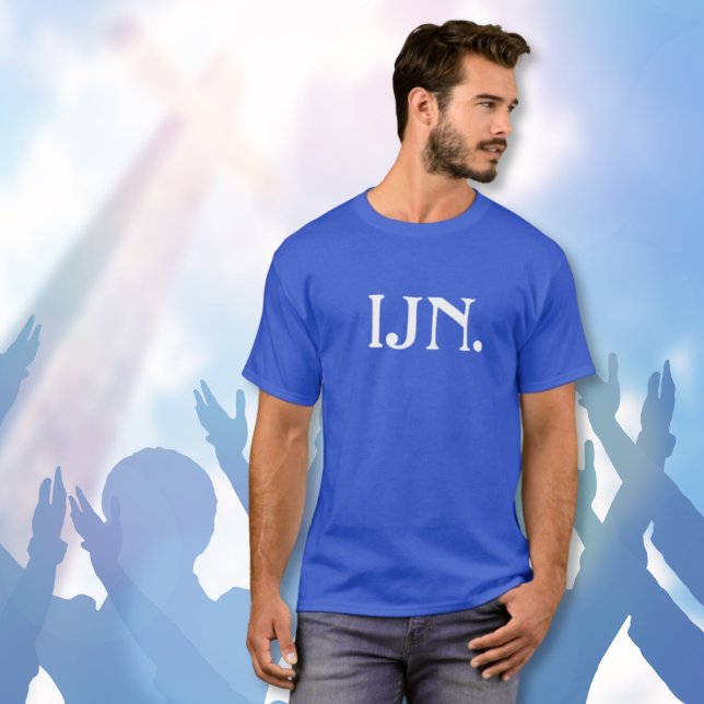 "IJN" Personnalisé Dans Le T-shirt Nom De Jésus (Créateur téléchargé)