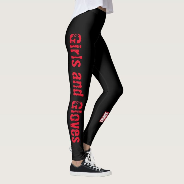 IKMF Girls and Gloves Instructor Leggings (Droite)