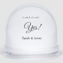 Il a demandé elle a dit oui engagement simple mini