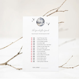 Il a dit, elle a dit Disco Ball Fête des mariées G