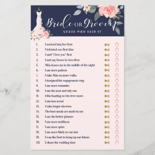 Il A Dit Qu'Elle A Dit Floral Gown Fête des mariée
