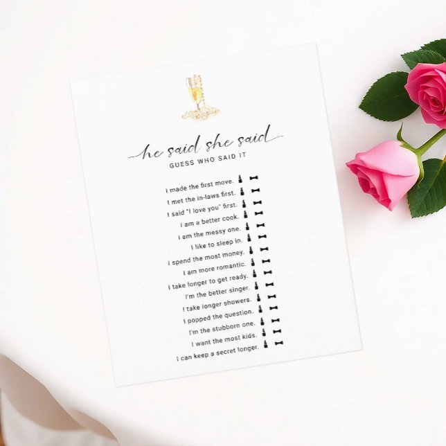 Il A Dit Qu'Elle A Dit Pearls Prosecco Fête des ma (Créateur téléchargé)