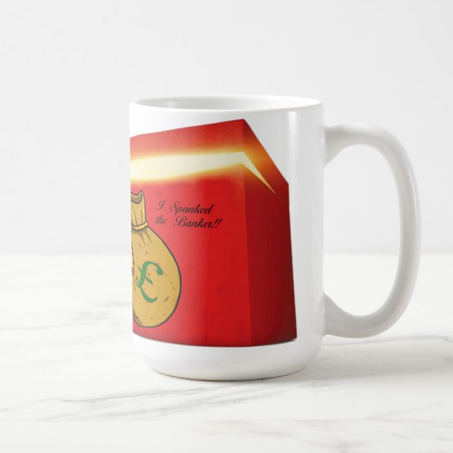 Il a tapé sur la tasse du banquier (Droite)