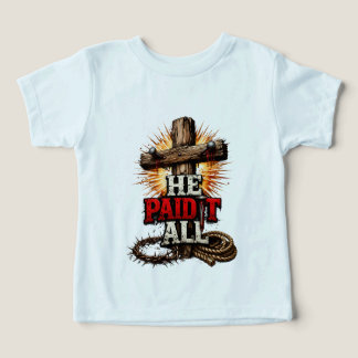 Il a tout payé – Foi chrétienne Cross & Nail