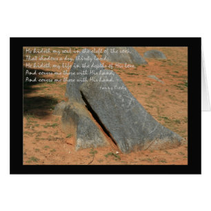 Il cache mon âme ...fissure du rocher