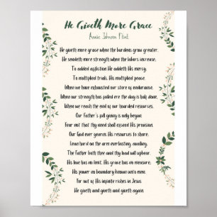 Il Donne Plus De Grace Matte Poster