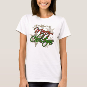 Il est CORRECT de dire le T-shirt de Joyeux Noël