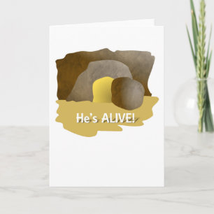 Il est la carte de Pâques Vivante