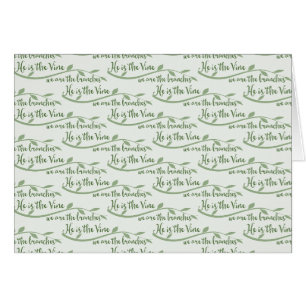 Il est le Vin, nous sommes branches Parakaleo cart