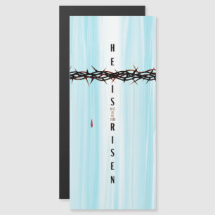 Il est ressuscité Couronne d'épines Croix Résurrec