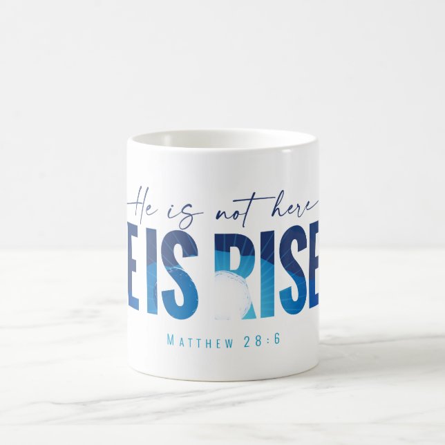 Il Est Ressuscité Dans La Mug De Café (Centre)