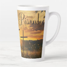Il est ressuscité ! Tasse latte