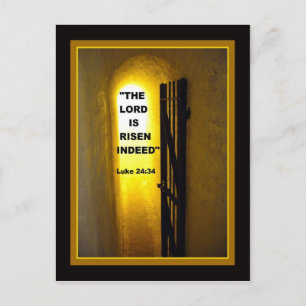 IL EST RISEN Carte Postale