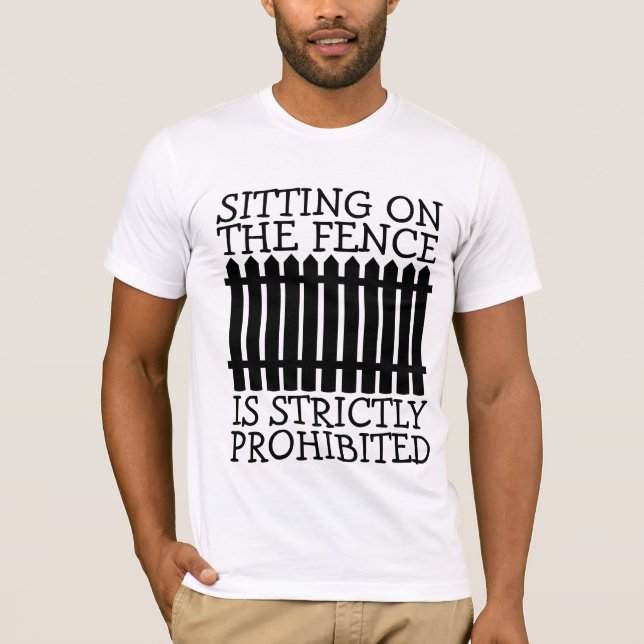 IL EST STRICTEMENT INTERDIT AUX T-SHIRTS DE S'ASSE (Devant)