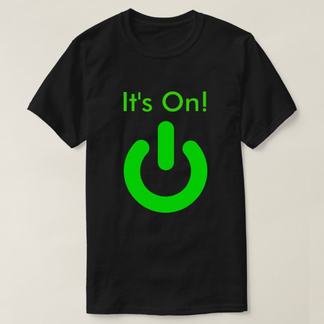 "Il est sur" le T-shirt (Design devant)