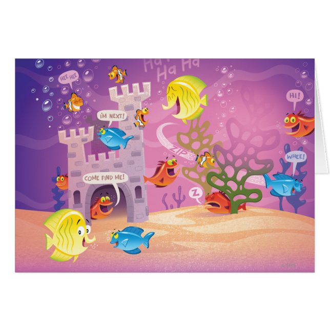 Il est temps de compter sous la mer (Devant horizontal)