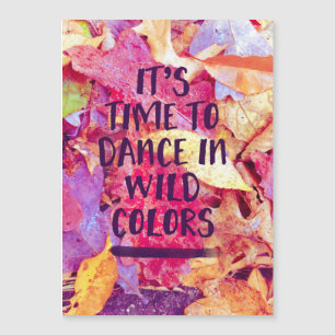 Il est temps de danser