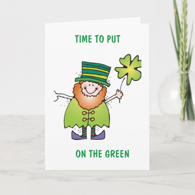 IL EST TEMPS DE METTRE SUR LA CARTE VERTE (Devant)