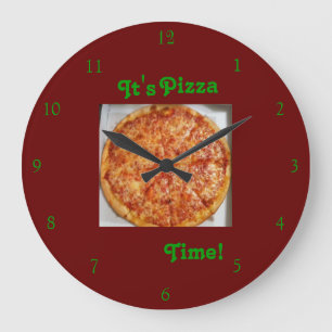 Il est temps de pizza ! Horloge