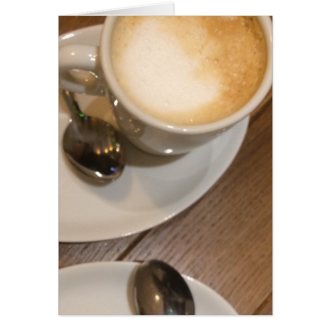 Il est toujours temps d'avoir une latte de café (Devant)