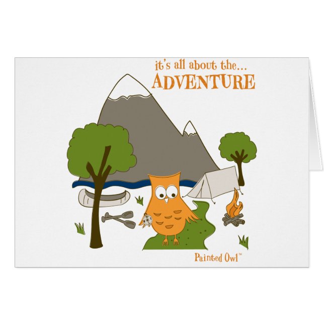Il est tout au sujet de l'aventure (Devant horizontal)