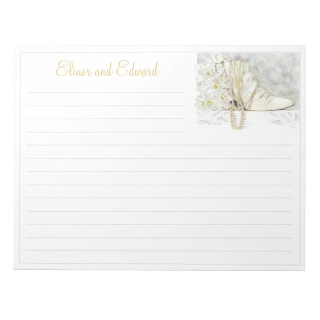 IL ÉTAIT UNE FOIS Bloc-notes 11"x8.5" + Lignes (Devant)
