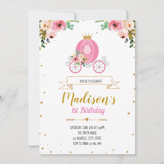 Il était une fois invitation de mot (Devant)