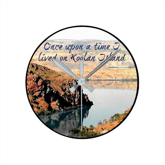 Il était une fois j'ai vécu sur l'horloge d'île de horloge ronde