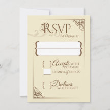 Il était une fois un mariage RSVP