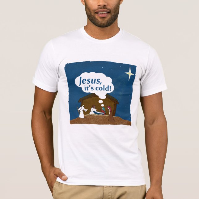 Il fait froid ! T-shirt Humour de Noël (Devant)