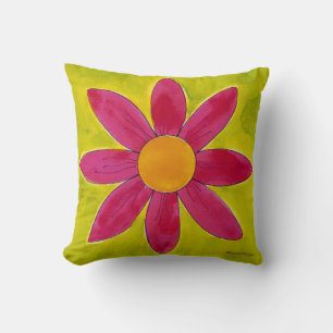 Il m'aime coussin de MoJo d'Américain de ~ de