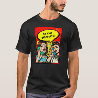 Il mange des gebrochettes ! T-shirt pop art