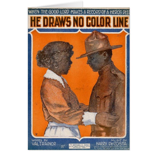 Il ne trace aucune discrimination raciale (Devant)